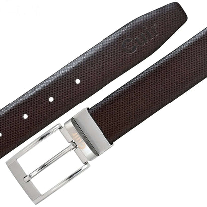 Black Full Hide Leather Belt - CuirLondon