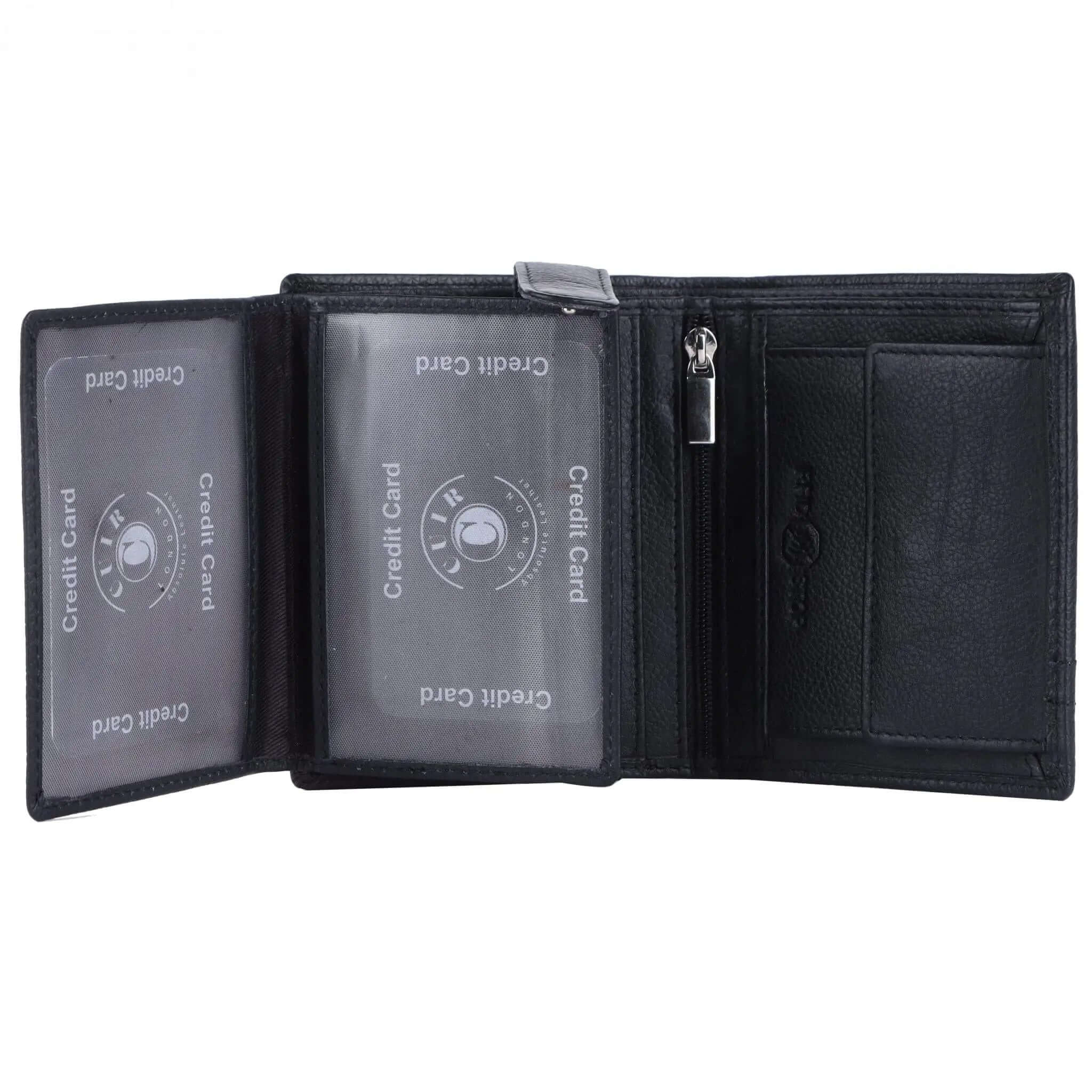 Men's Black Wallet