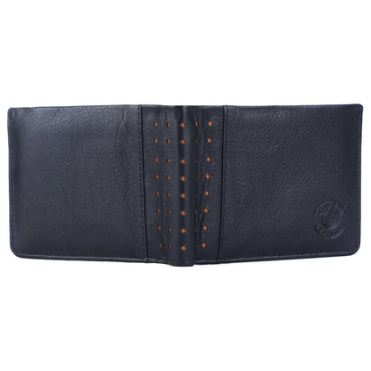 RFID Blocking Bifold Black Wallet for Men