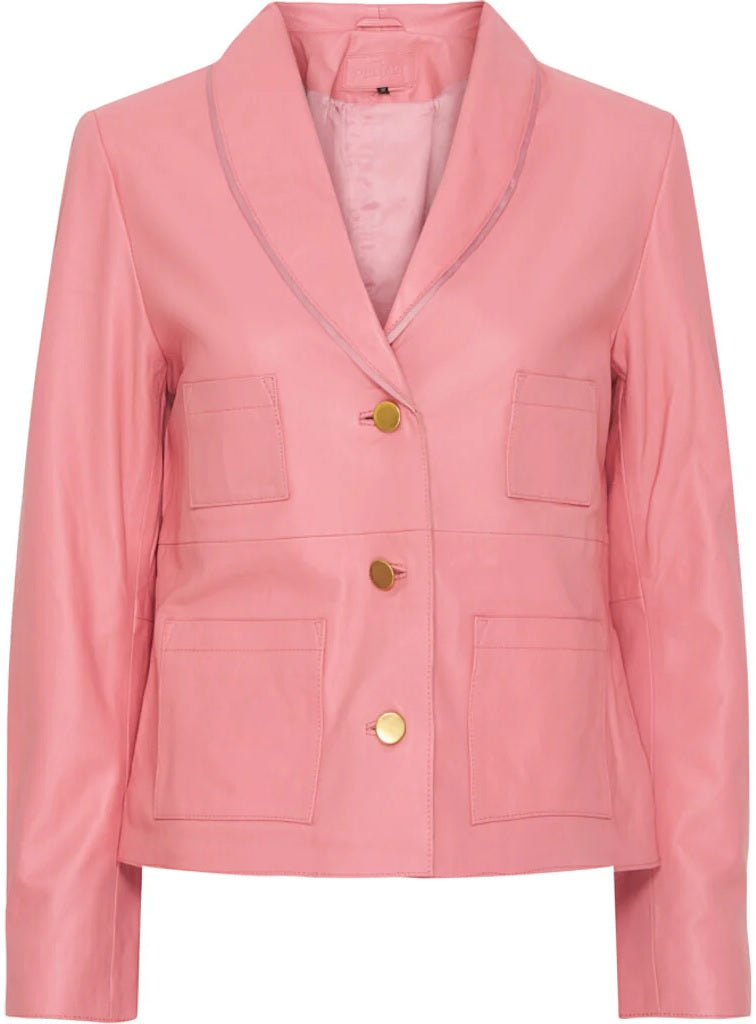 Classy pink rose jacket