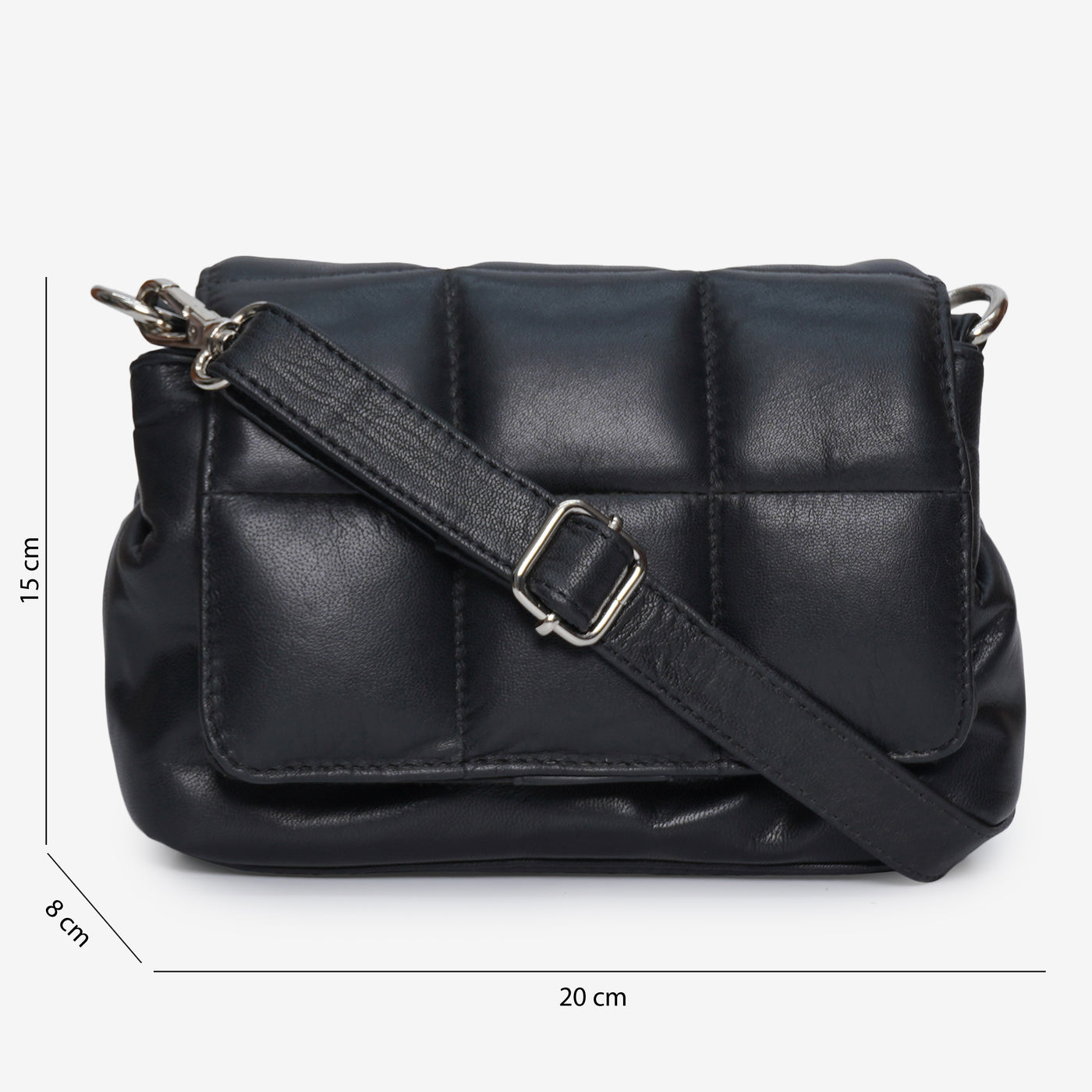 Black Crossbody Clutch Bag