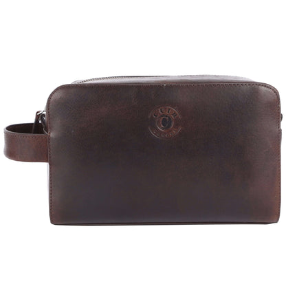 Wash Bag Deep Brown