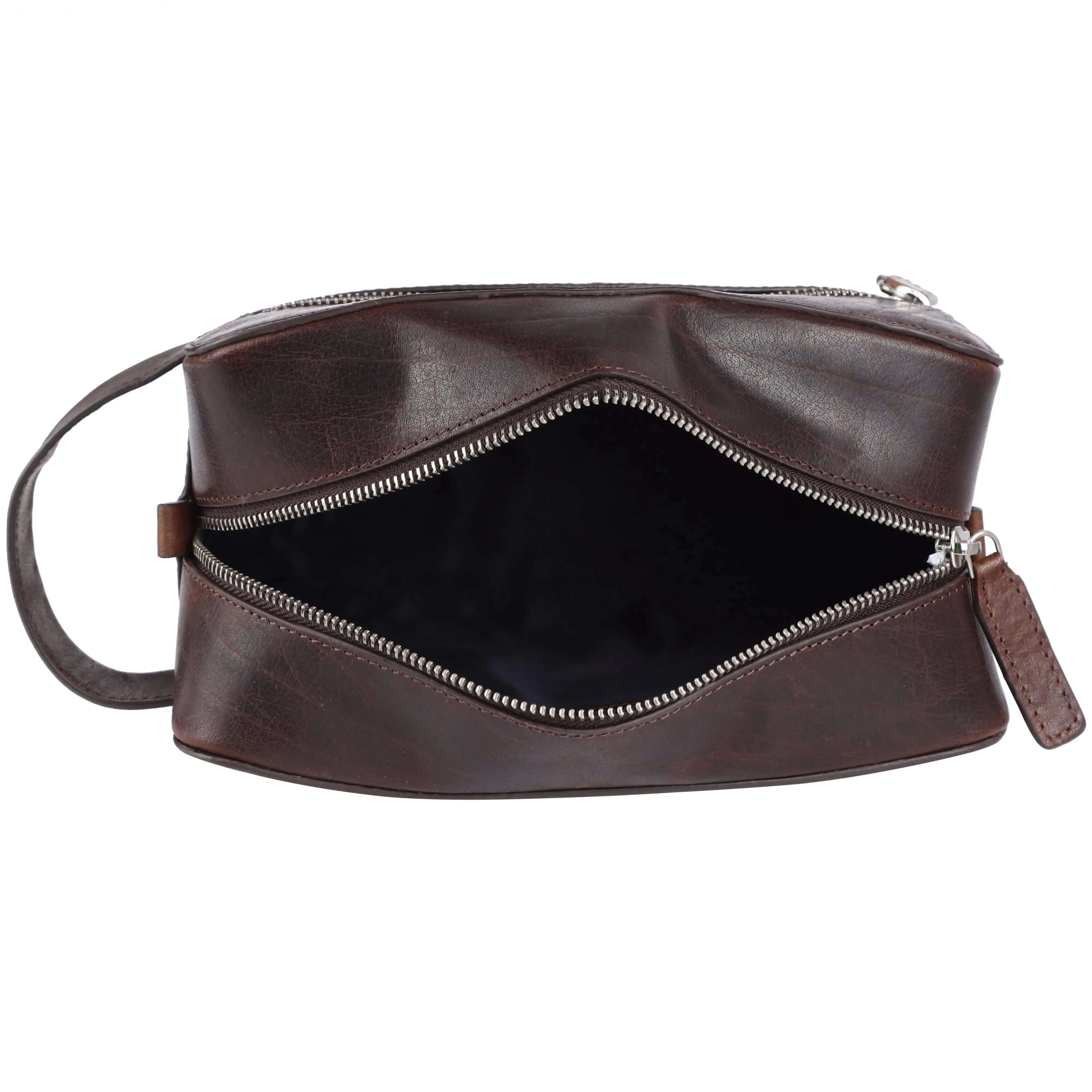 Wash Bag Deep Brown