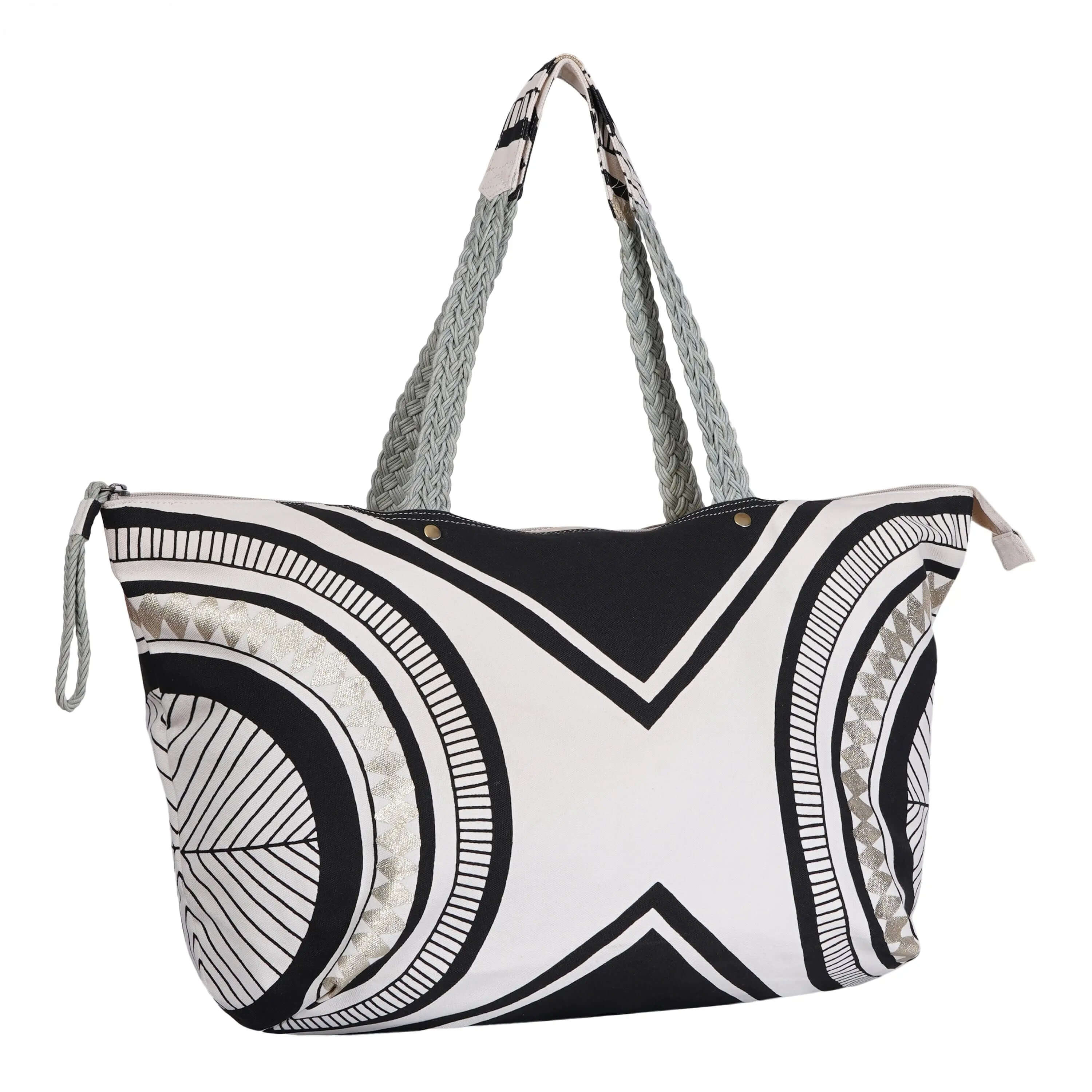 Ethnic Printed Big Bag (25L x 8W x 13.5H Inch) - CuirLondon