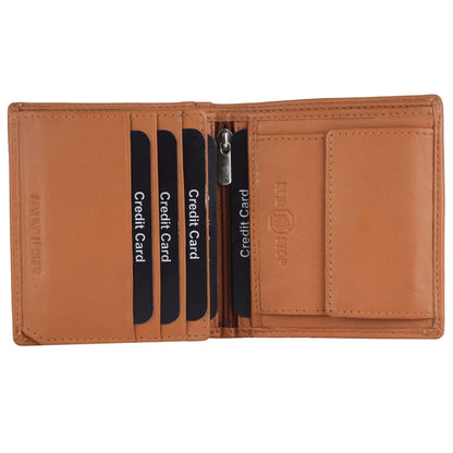 Men's Genuine Leather RFID Wallet