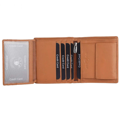 Men's Genuine Leather RFID Wallet