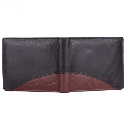 Men's Leather RFID Black Wallet