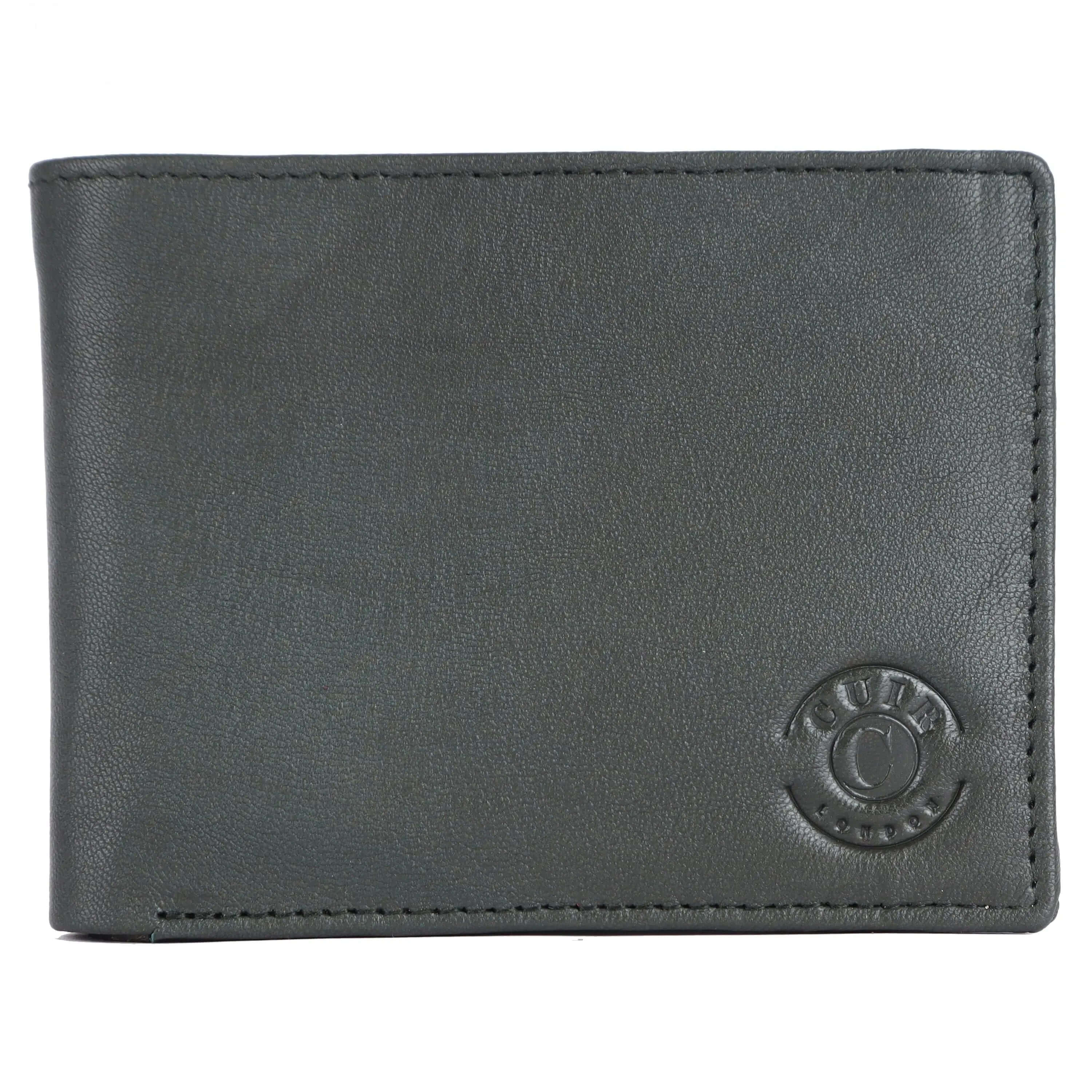 Men's Genuine NDM Leather Grey Wallet