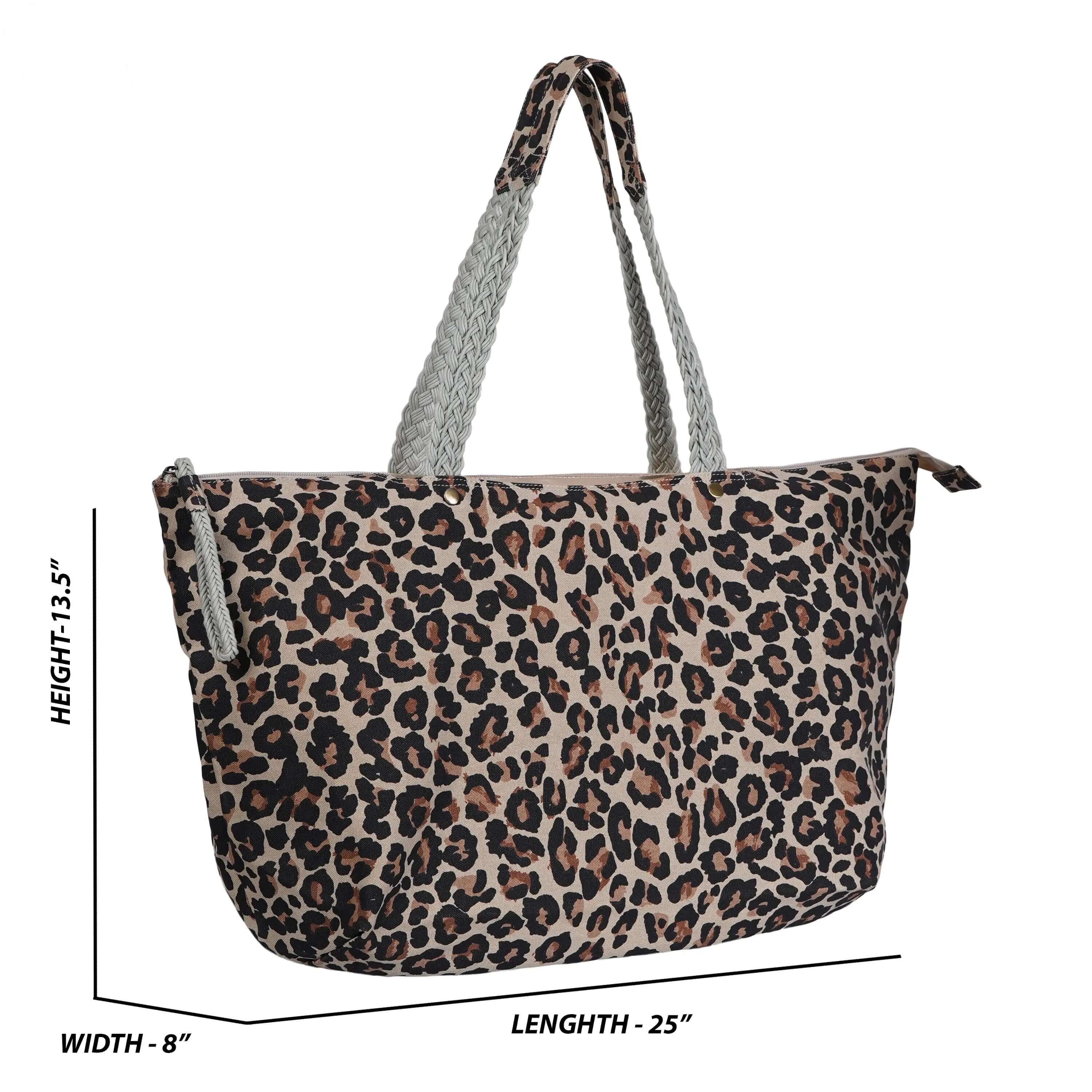 Leo Big Canvas Bag - CuirLondon