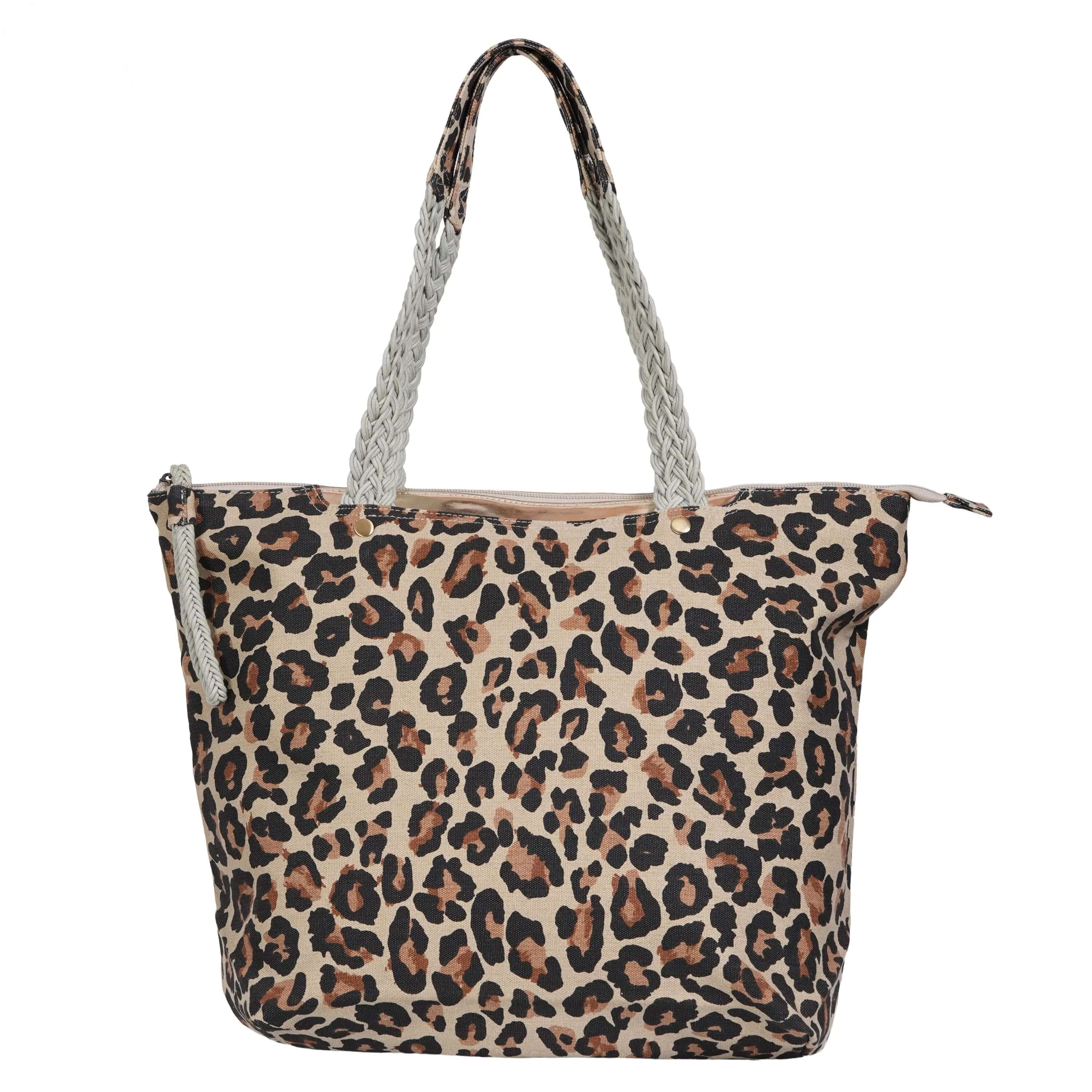 Leo Small Printed Canvas Bag - CuirLondon