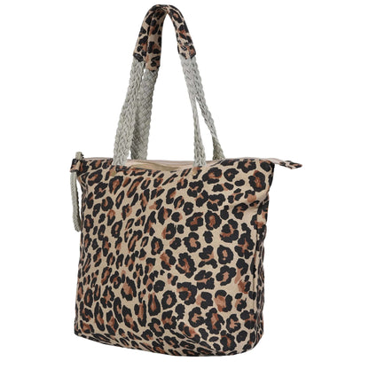 Leo Small Printed Canvas Bag - CuirLondon