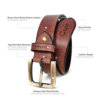 Men’s Leather Belt for Jeans