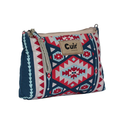 Navajo Multicolor Clutch Bag | Vibrant Southwestern Style - CuirLondon