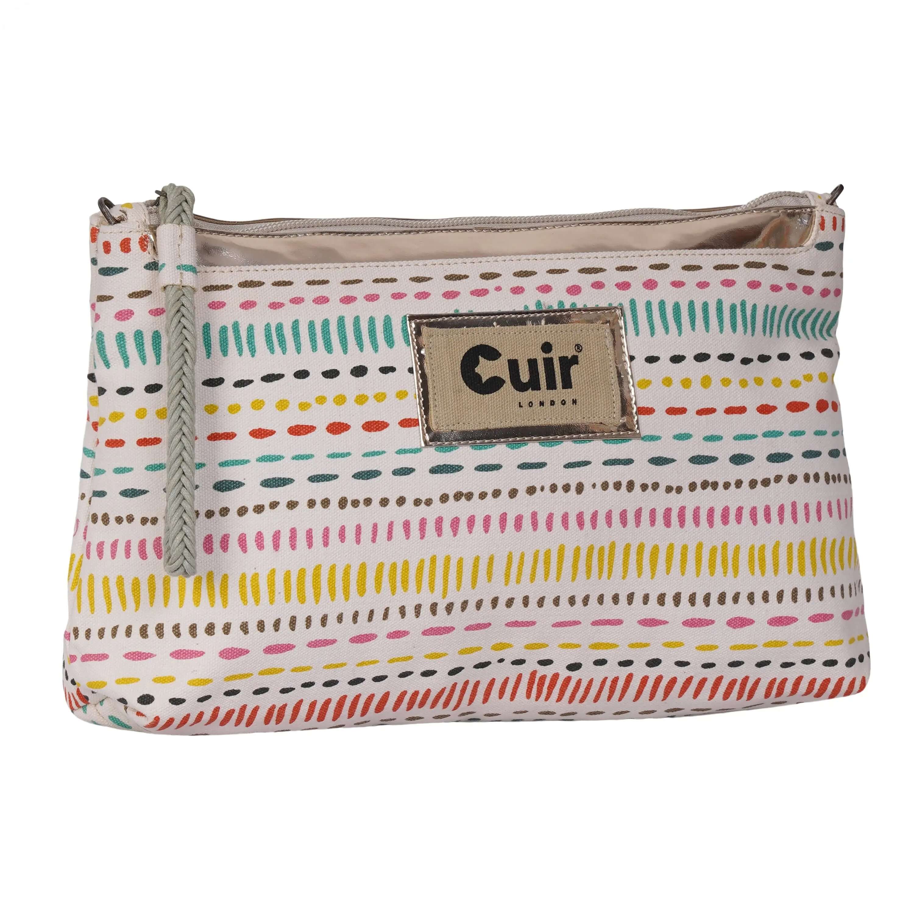 Oho Clutch Bag | 100% Heavy Canvas - CuirLondon