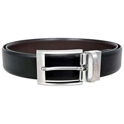 Black Full Hide Leather Belt: Sizes 30" to 46" CuirLondon