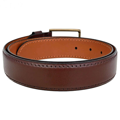 Full Hide Leather Belt for Men, Brown | Sizes 30" to 46" Available CuirLondon