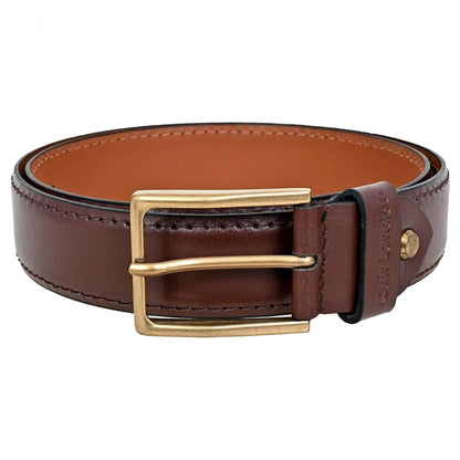 Full Hide Leather Belt for Men, Brown | Sizes 30" to 46" Available CuirLondon