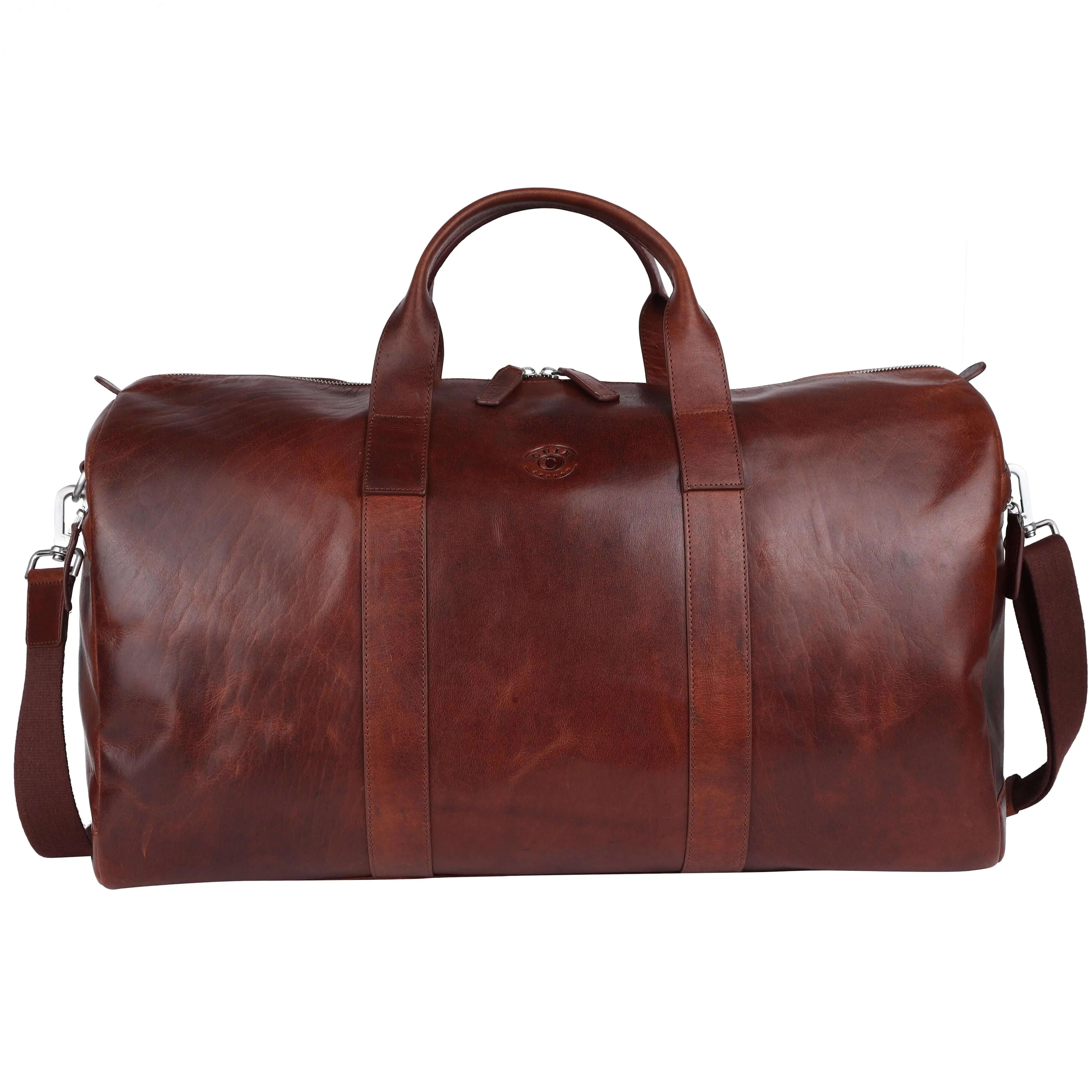 Comfortable Brown Duffle Bag: Stylish and Practical (37x57x19 cm) CuirLondon