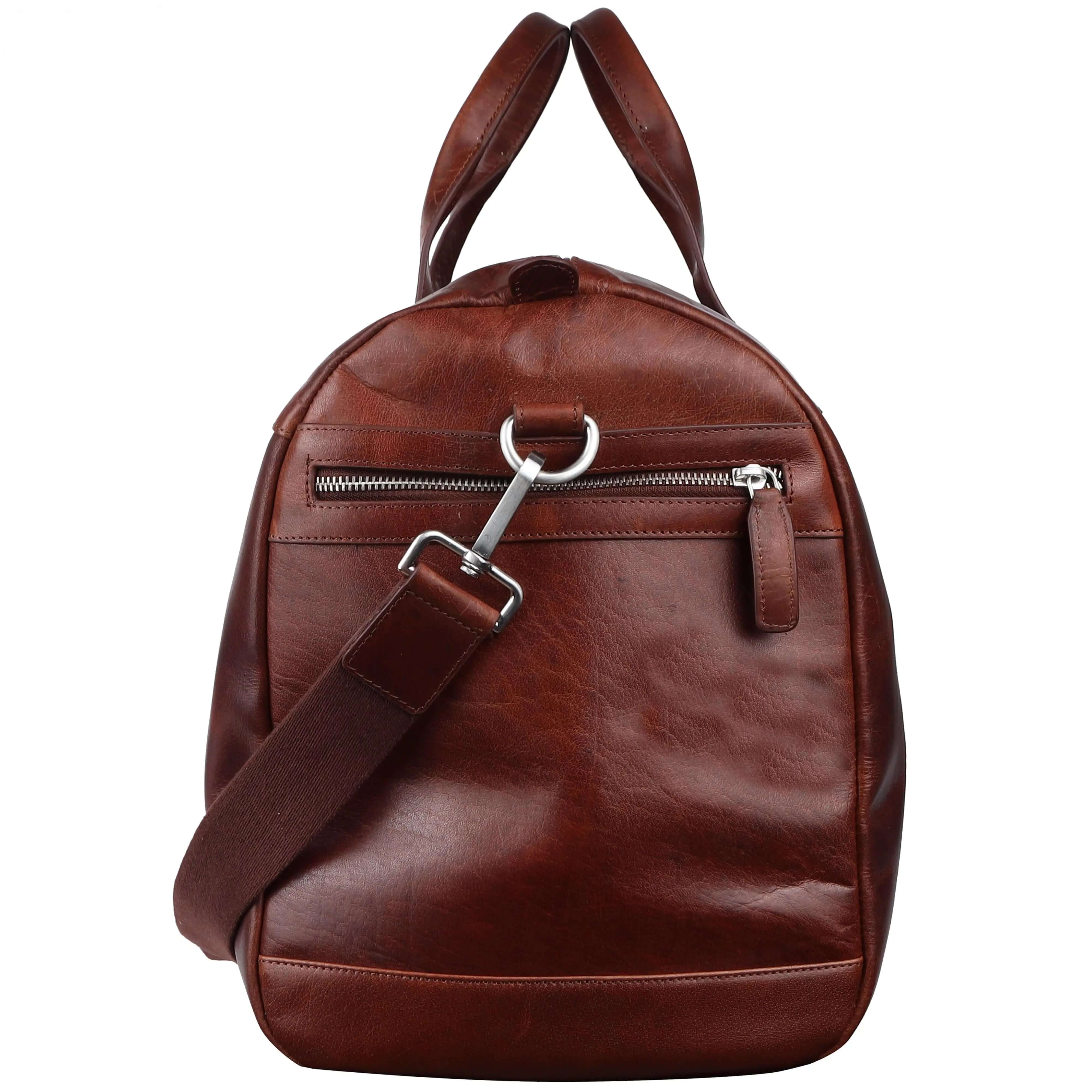 Comfortable Brown Duffle Bag: Stylish and Practical (37x57x19 cm) CuirLondon