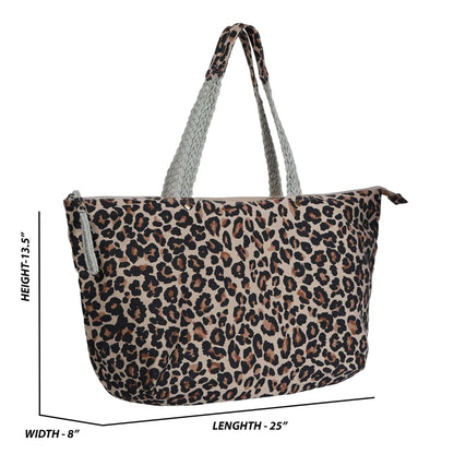 Leo Big Canvas Bag CuirLondon