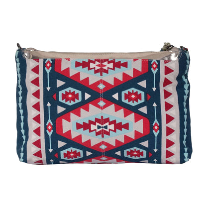 Navajo Multicolor Clutch Bag | Vibrant Southwestern Style CuirLondon