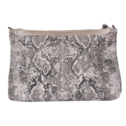 Snake Clutch Bag | 100% Heavy Cotton Canvas CuirLondon