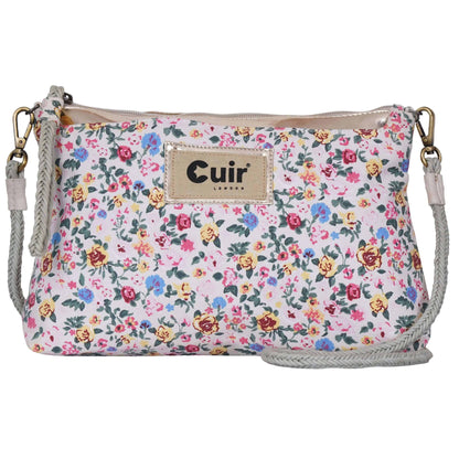 Stylish Flower Printed Clutch Bag | Chic Floral Design CuirLondon