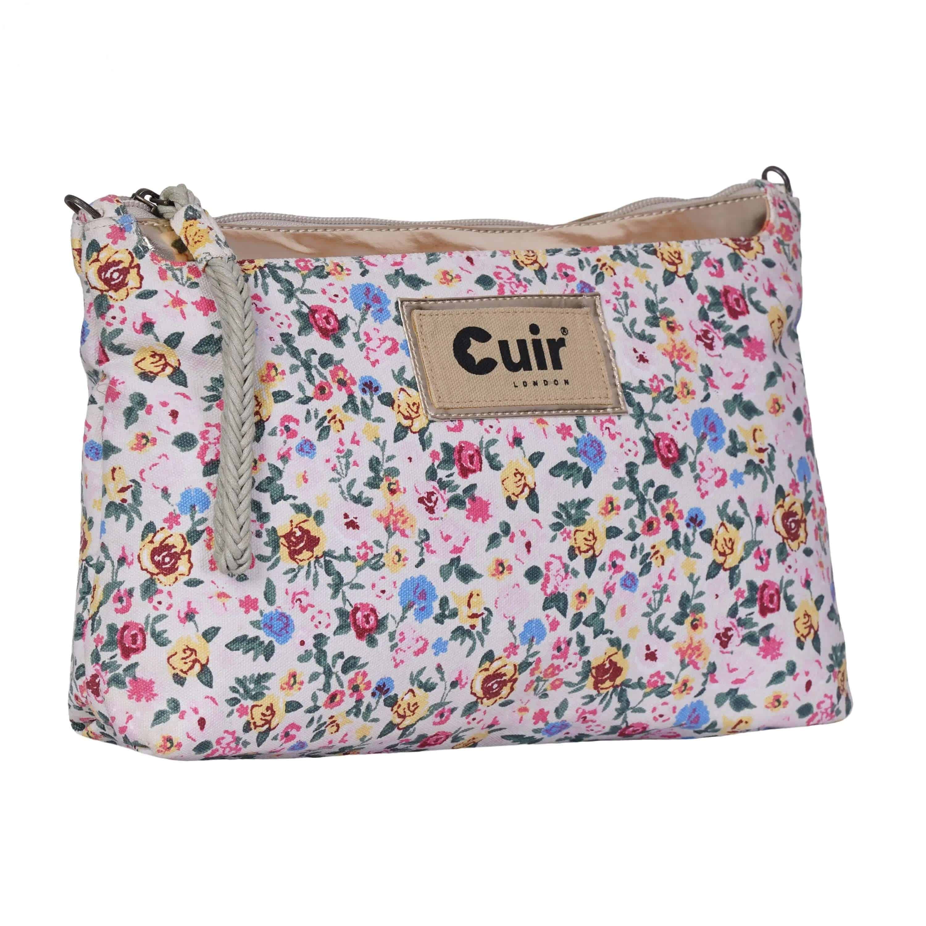 Stylish Flower Printed Clutch Bag | Chic Floral Design CuirLondon