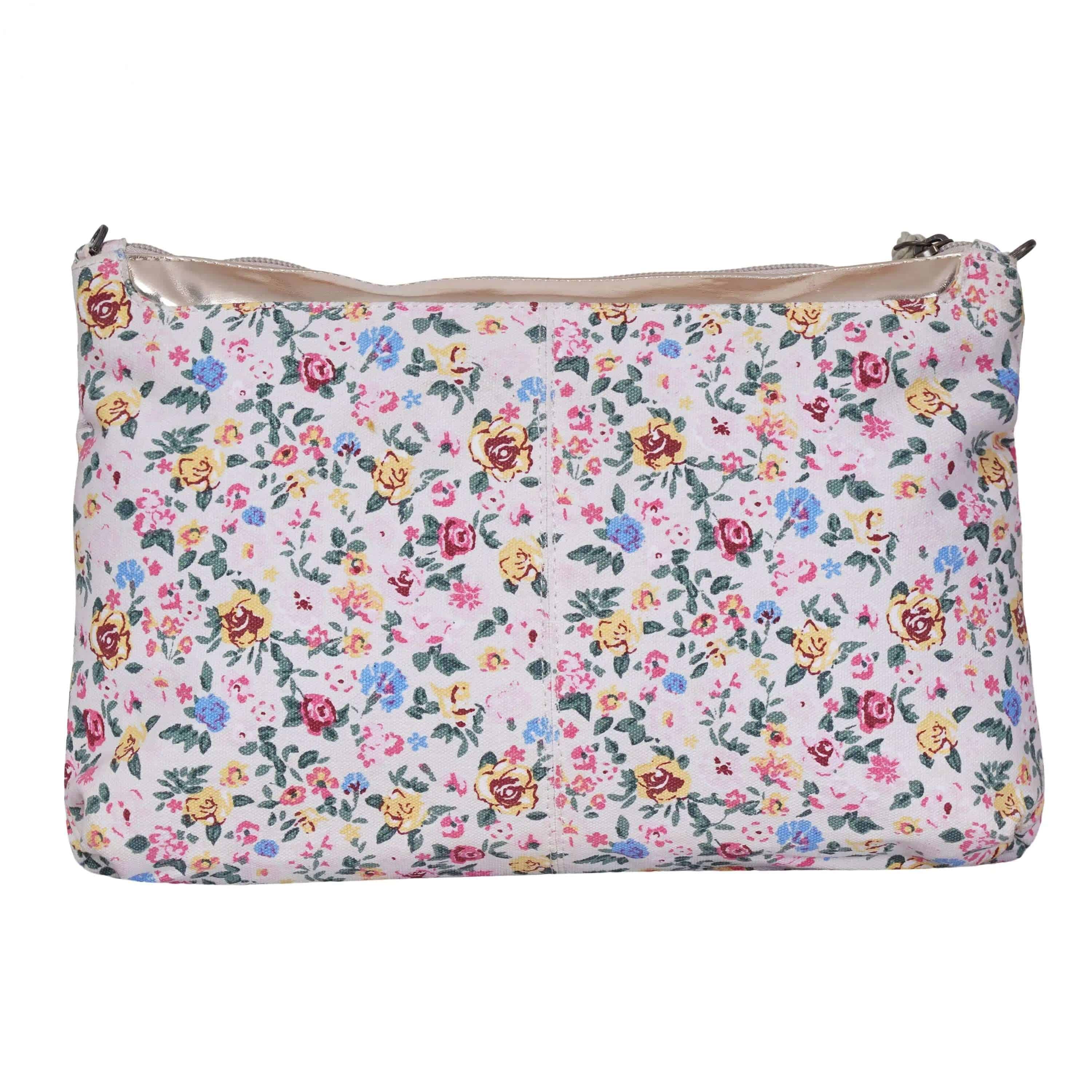 Stylish Flower Printed Clutch Bag | Chic Floral Design CuirLondon