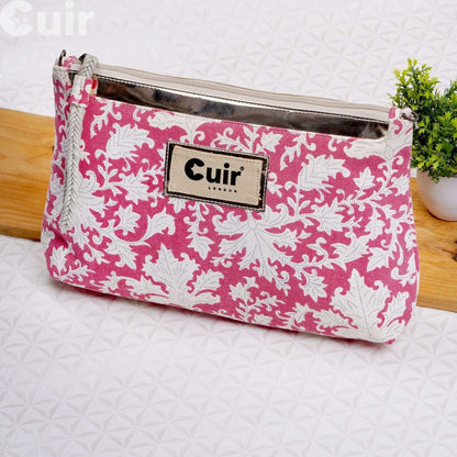 Stylish Hindi Printed Clutch Bag CuirLondon