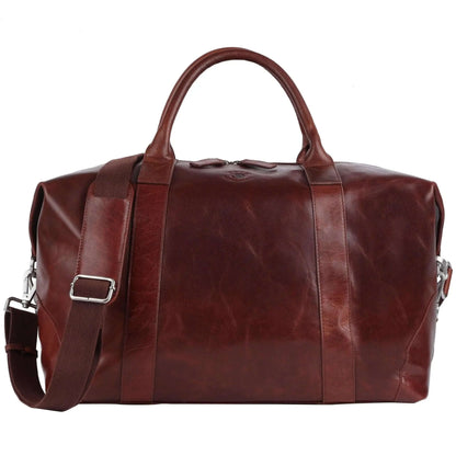 Brown Duffle Bag with Deep Pockets: Stylish and Functional for Active Lifestyles CuirLondon