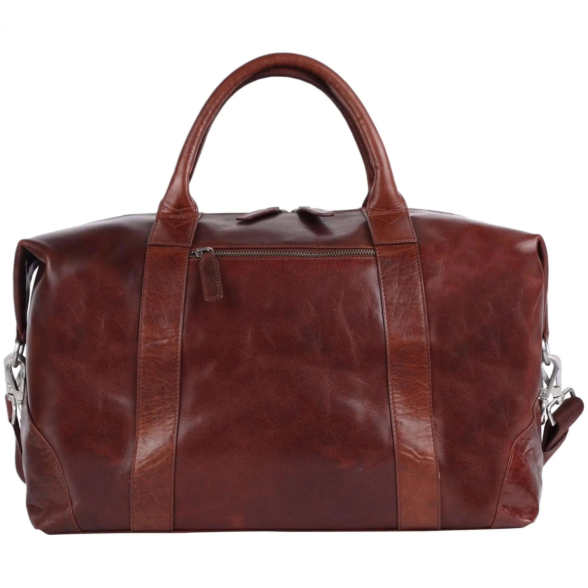 Brown Duffle Bag with Deep Pockets: Stylish and Functional for Active Lifestyles CuirLondon