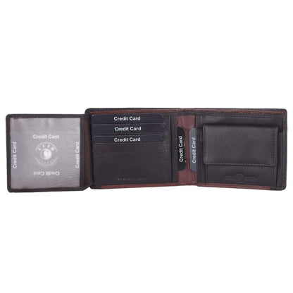 Genuine Cow Leather RFID Wallet: Stylish and Secure CuirLondon