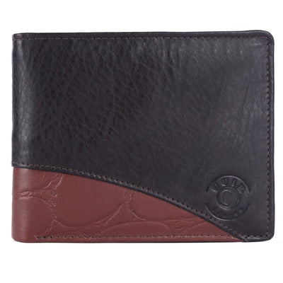 Men's Leather RFID Black Wallet